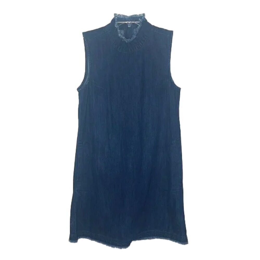 ❤️ GAP Denim Sleeveless Blouse Size S